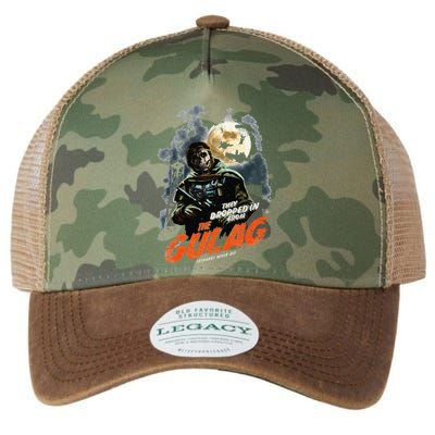Call Of Duty Halloween Gulag Tryhards Never Die Distressed Legacy Tie Dye Trucker Hat