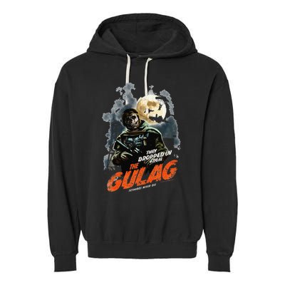 Call Of Duty Halloween Gulag Tryhards Never Die Distressed Garment-Dyed Fleece Hoodie