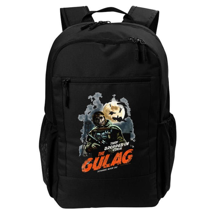 Call Of Duty Halloween Gulag Tryhards Never Die Distressed Backpack