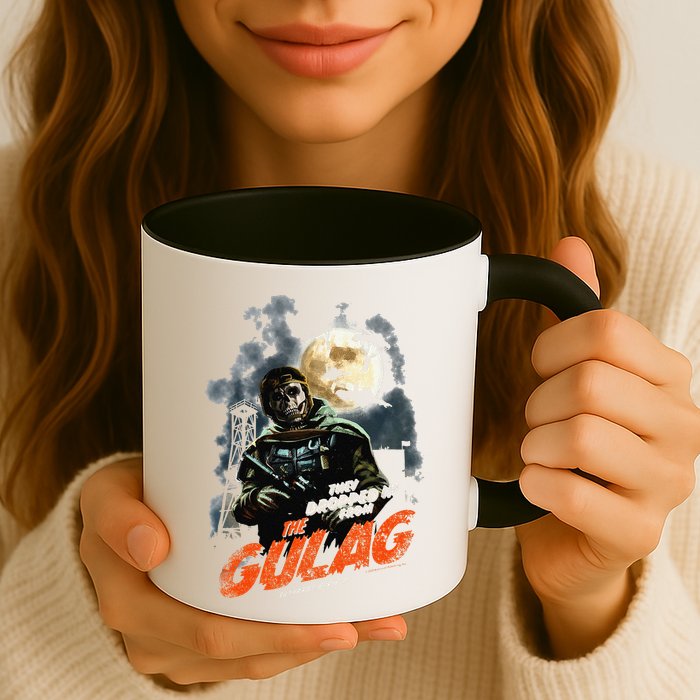 Call Of Duty Halloween Gulag Tryhards Never Die Distressed Mug