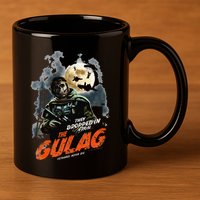 Call Of Duty Halloween Gulag Tryhards Never Die Distressed 11oz C Handle Ceramic Mug