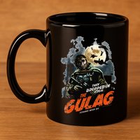 Call Of Duty Halloween Gulag Tryhards Never Die Distressed 11oz C Handle Ceramic Mug
