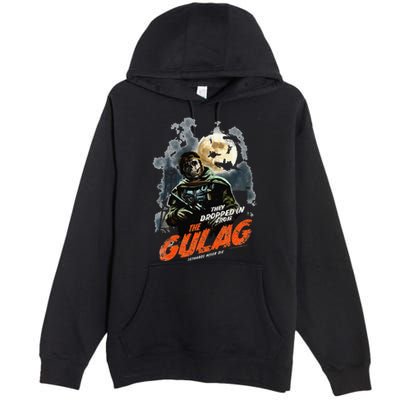 Call Of Duty Halloween Gulag Tryhards Never Die Distressed Premium Pullover Hoodie
