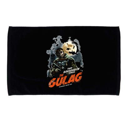 Call Of Duty Halloween Gulag Tryhards Never Die Distressed Microfiber Hand Towel
