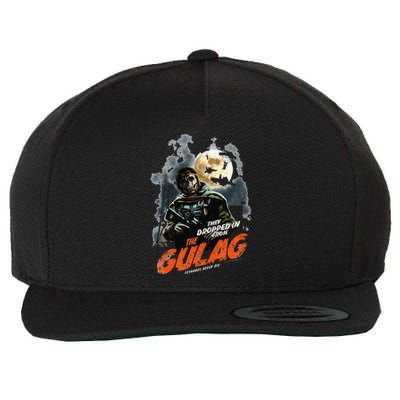 Call Of Duty Halloween Gulag Tryhards Never Die Distressed Wool Snapback Cap