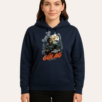 Call Of Duty Halloween Gulag Tryhards Never Die Distressed Hoodie