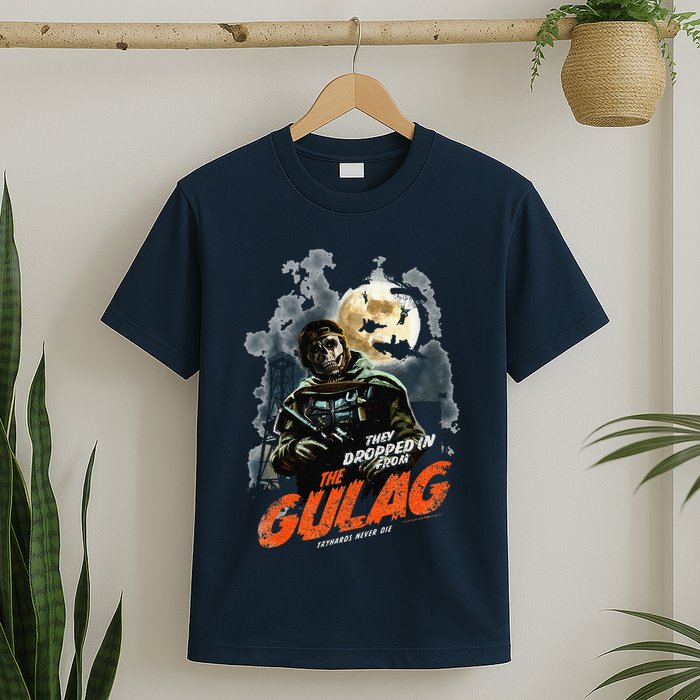 Call Of Duty Halloween Gulag Tryhards Never Die Distressed T-Shirt