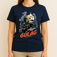 Call Of Duty Halloween Gulag Tryhards Never Die Distressed T-Shirt