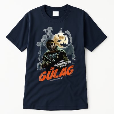 Call Of Duty Halloween Gulag Tryhards Never Die Distressed Tall T-Shirt
