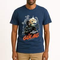 Call Of Duty Halloween Gulag Tryhards Never Die Distressed Tall T-Shirt