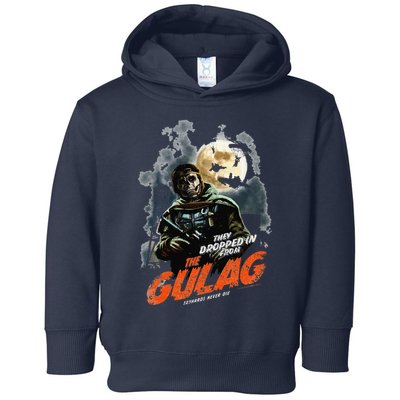 Call Of Duty Halloween Gulag Tryhards Never Die Distressed Toddler Hoodie
