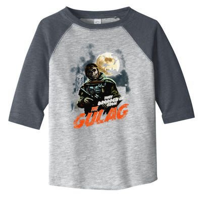 Call Of Duty Halloween Gulag Tryhards Never Die Distressed Toddler Fine Jersey T-Shirt