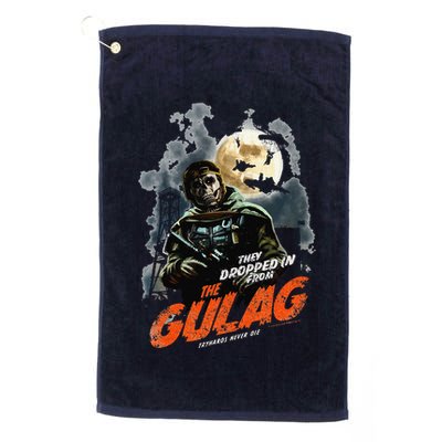 Call Of Duty Halloween Gulag Tryhards Never Die Distressed Golf Towel