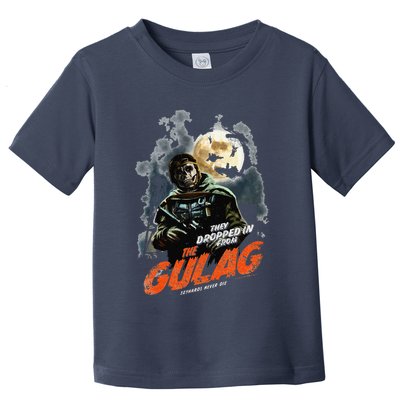 Call Of Duty Halloween Gulag Tryhards Never Die Distressed Toddler T-Shirt