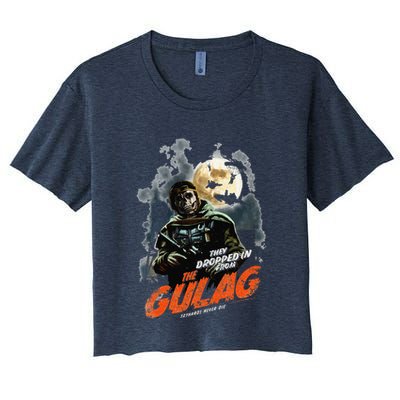 Call Of Duty Halloween Gulag Tryhards Never Die Distressed Crop Top