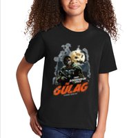 Call Of Duty Halloween Gulag Tryhards Never Die Distressed Kids T-Shirt