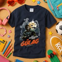 Call Of Duty Halloween Gulag Tryhards Never Die Distressed Kids T-Shirt