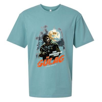 Call Of Duty Halloween Gulag Tryhards Never Die Distressed Sueded Cloud Jersey T-Shirt