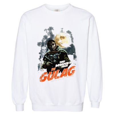 Call Of Duty Halloween Gulag Tryhards Never Die Distressed Garment-Dyed Sweatshirt