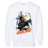 Call Of Duty Halloween Gulag Tryhards Never Die Distressed Garment-Dyed Sweatshirt