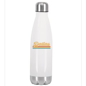 City Of Dallas Texas Gift Stainless Steel Insulated Water Bottle