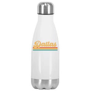 City Of Dallas Texas Gift Stainless Steel Insulated Water Bottle