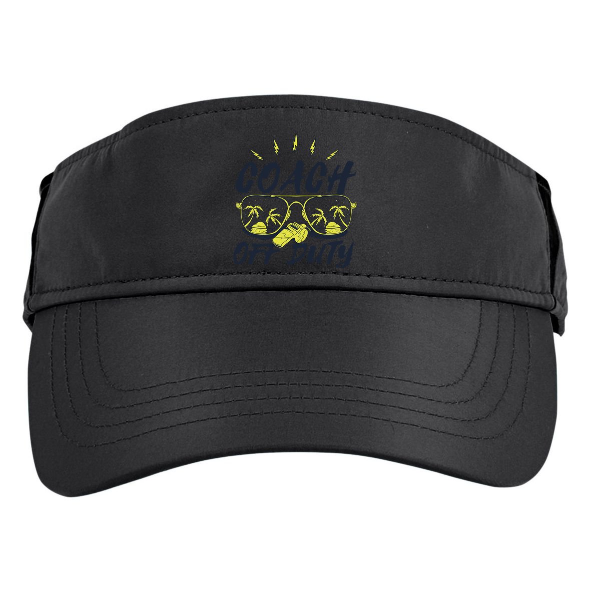 Coach Off Duty Summer Vacation Adult Drive Performance Visor