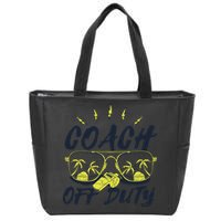 Coach Off Duty Summer Vacation Zip Tote Bag