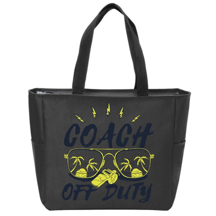 Coach Off Duty Summer Vacation Zip Tote Bag