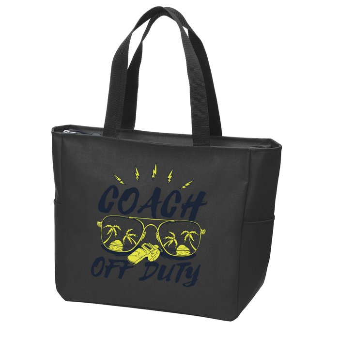 Coach Off Duty Summer Vacation Zip Tote Bag