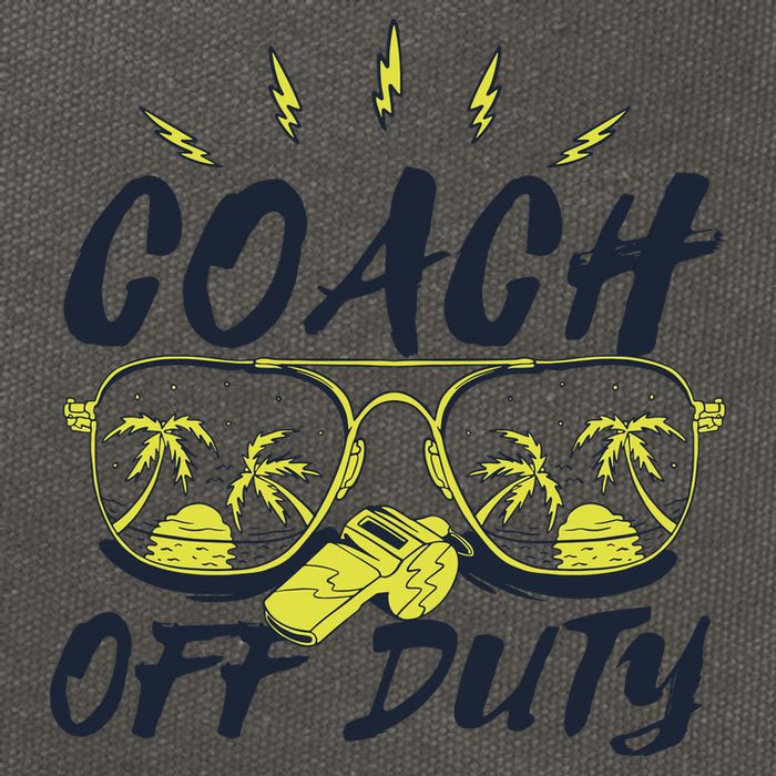 Coach Off Duty Summer Vacation Cotton Canvas Backpack
