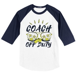 Coach Off Duty Summer Vacation Baseball Sleeve Shirt