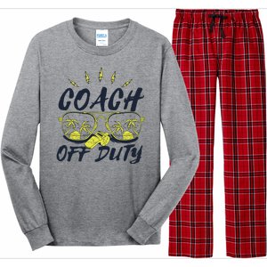 Coach Off Duty Summer Vacation Long Sleeve Pajama Set