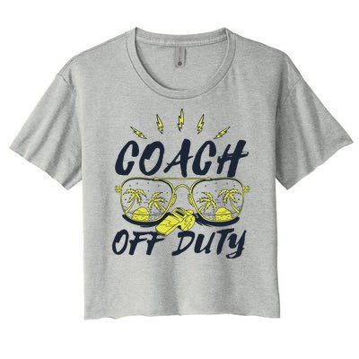 Coach Off Duty Summer Vacation Women's Crop Top Tee