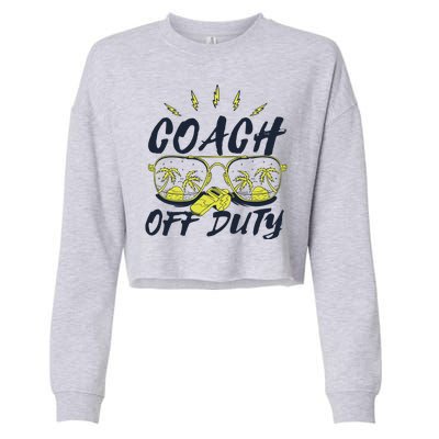 Coach Off Duty Summer Vacation Cropped Pullover Crew