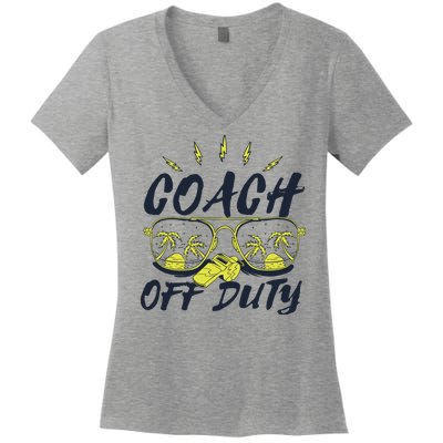 Coach Off Duty Summer Vacation Women's V-Neck T-Shirt