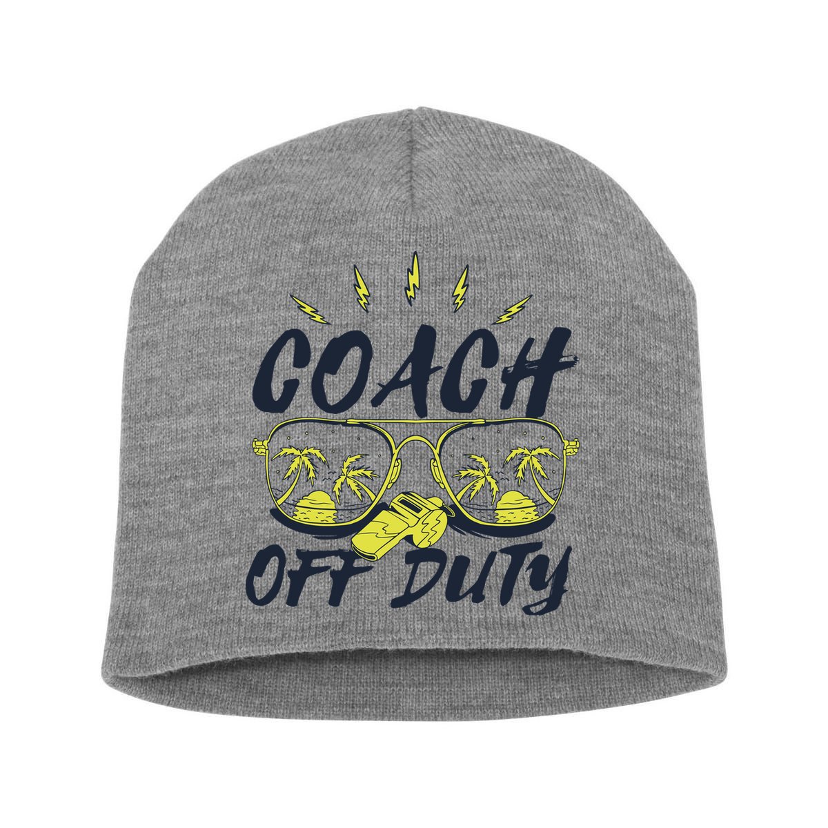 Coach Off Duty Summer Vacation Short Acrylic Beanie