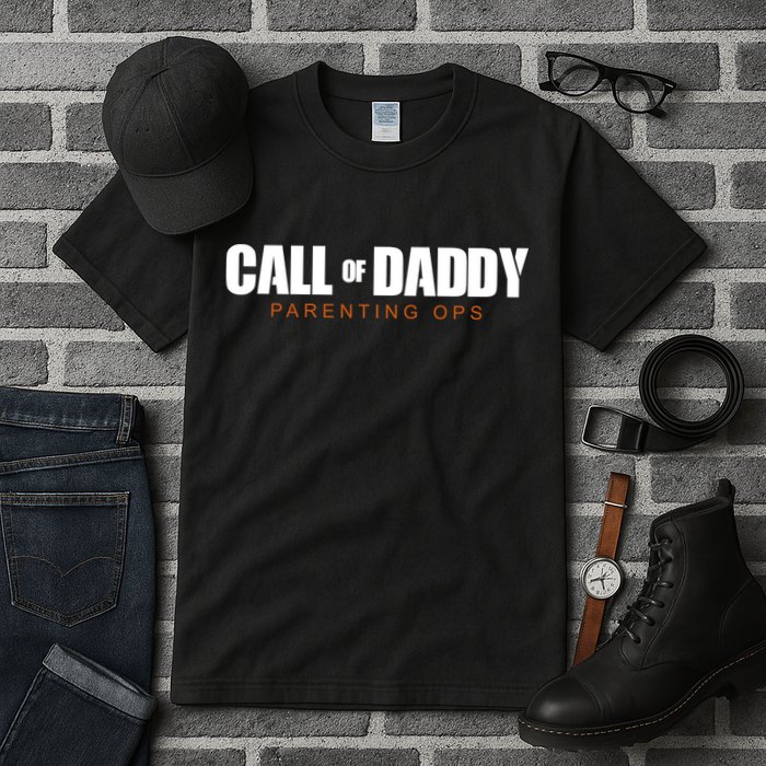 Call Of Daddy Parenting Ops Dad Tall T-Shirt