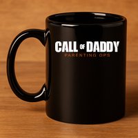 Call Of Daddy Parenting Ops Dad 11oz C Handle Ceramic Mug