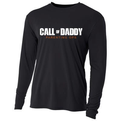 Call Of Daddy Parenting Ops Dad Cooling Performance Long Sleeve Crew