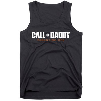 Call Of Daddy Parenting Ops Dad Tank Top