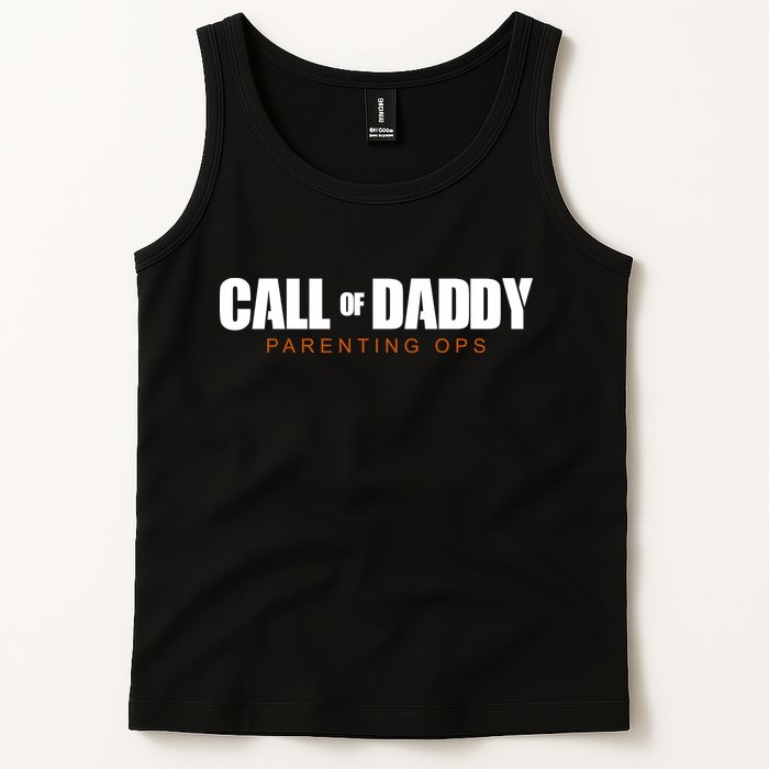 Call Of Daddy Parenting Ops Dad Tank Top