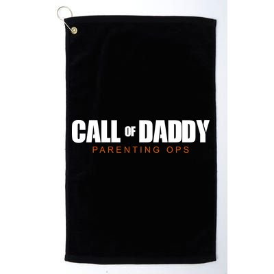 Call Of Daddy Parenting Ops Dad Golf Towel