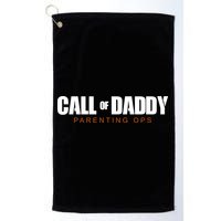 Call Of Daddy Parenting Ops Dad Golf Towel