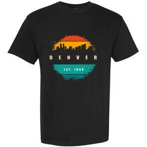 City Of Denver Colorado Garment-Dyed Heavyweight T-Shirt