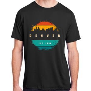 City Of Denver Colorado Adult ChromaSoft Performance T-Shirt