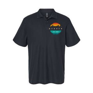 City Of Denver Colorado Softstyle Adult Sport Polo