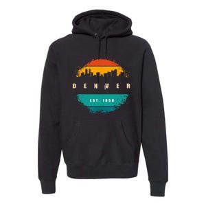 City Of Denver Colorado Premium Hoodie