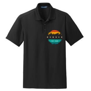 City Of Denver Colorado Dry Zone Grid Polo