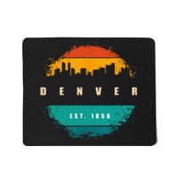 City Of Denver Colorado Mousepad